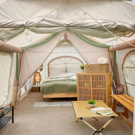 Romantisches Glamping Zelt Auf Ruegen - Uebernachten Mitten Im Kiefernwald - Nur 100m Bis Zum - Ideal Fuer Paare Und Kleine Familien - Zelt Nr 1 Luxe tent