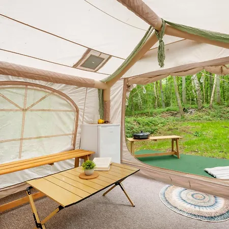 Romantisches Glamping Zelt Auf Ruegen - Uebernachten Mitten Im Kiefernwald - Nur 100m Bis Zum - Ideal Fuer Paare Und Kleine Familien - Zelt Nr 1 Luxe tent *