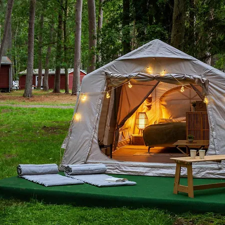 Romantisches Glamping Zelt Auf Ruegen - Uebernachten Mitten Im Kiefernwald - Nur 100m Bis Zum - Ideal Fuer Paare Und Kleine Familien - Zelt Nr 1 Dranske