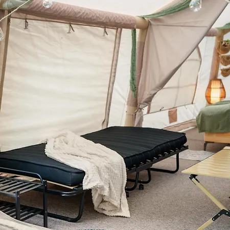 Luxe tent Romantisches Glamping Zelt Auf Ruegen - Uebernachten Mitten Im Kiefernwald - Nur 100m Bis Zum - Ideal Fuer Paare Und Kleine Familien - Zelt Nr 1