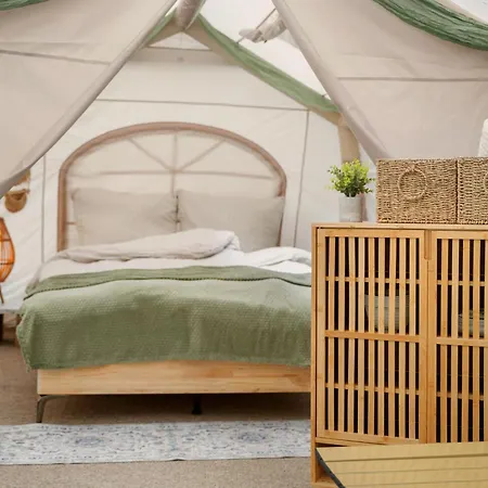 Romantisches Glamping Zelt Auf Ruegen - Uebernachten Mitten Im Kiefernwald - Nur 100m Bis Zum - Ideal Fuer Paare Und Kleine Familien - Zelt Nr 1